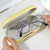 MoKo Double Eyeglass Case,Glasses and contact case 2 in 1 with Mirror