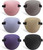 RIKEYO 6 pcs Eye Patch,Medical Eye Patches for Adults and Kids,3D Soft Eyepatch for Left or Right Eye,Adjustable Eye Patch for Lazy Eye, Pink Light Purple Gray Black Nude