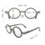 LONDON MOLE® Moley reading glasses | Cool round shaped readers