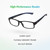 SPORTEX SAV Men's Ar4160 Reading Glasses - Flexible, Durable, Ultra-Lightweight, High-Performance Readers For Men