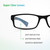 SPORTEX SAV Men's Ar4160 Reading Glasses - Flexible, Durable, Ultra-Lightweight, High-Performance Readers For Men
