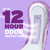 Poise Incontinence Pads for Women, 7 Drop, Long, 78 ct
