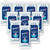 Germ-X Advanced Single-Use Hand Sanitizer Wipes, 20 Soft Wipes (Pack of 10), Fast-Drying & No Rinse Plant-Based Alcohol, Moisturizing Hand Sanitizer with 70% Alcohol