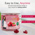 Three Lollies Preggie Pop Drops Pregnancy Candy, Sour Raspberry, 32 Count