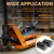 PTH50 Pallet Jack Front Load Wheel Replacement Kit Set Complete Fit for Crown PTH50 Pallet Jacks and Most Standard Pallet Jacks
