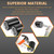 PTH50 Pallet Jack Front Load Wheel Replacement Kit Set Complete Fit for Crown PTH50 Pallet Jacks and Most Standard Pallet Jacks