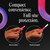 U by Kotex Click Compact Tampons, Regular/Super, Unscented, 45 Count