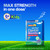 Juniors Claritin Max Strength 10mg Chewables, One Dose for 24-Hour Non-Drowsy Allergy Relief, Children's Allergy Medicine, Kids Chewable Allergy Medicine, Ages 6+, Grape Flavored, Dye-free, 30 Tablets
