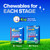 Juniors Claritin Max Strength 10mg Chewables, One Dose for 24-Hour Non-Drowsy Allergy Relief, Children's Allergy Medicine, Kids Chewable Allergy Medicine, Ages 6+, Grape Flavored, Dye-free, 30 Tablets