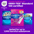 Tampax Radiant Tampons for Women, with LeakGuard Braid, Super Absorbency, Unscented, 84 Count (3 Packs of 28), Packaging May Vary