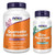 NOW Foods Zinc & Quercetin with Bromelain Supplements Bundle