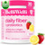 Belli Welli Fiber Supplement Powder with Prebiotics for Digestive Health and GLP-1 Support, Soluble Fiber for Gut Health & Debloat, Keto, Gluten Free, 30 Servings (1 Pack) Strawberry Lemonade