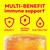 Emergen-C Vitamin C 1000mg Immune Support Powder, Orange, 90 Packets