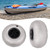 BOPRCSH 9 Inch Inflatable Beach Wheels, Low Pressure 2-5PSI Sand Wheels Replacement,for Beach Wagon, Camping, Fishing & Gardening,88.18lbs Load Capacity,2 Pack