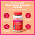 SmartyPants Kids Probiotic & Prebiotic Gummies for Digestive Health: Gut Health Supplement, Clinically Studied Prebiotic for Immune Support, Strawberry, 60 Count (30 Day Supply)