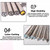 10 Pack Conveyor Rollers 1" Diameter 11.8" Length, Stainless Steel Gravity Transmission Replacement Part for Woodworking/Boat Trailers/Industrial, Smooth and Quiet Operation