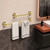 MGahyi Towel Racks for Bathroom, Adjustable Suction Cup Towel Bar, Stainless Steel Towel Bar for Bathroom Wall, Glass Door, Tile, Extendable No Drill Bath Shower Towel Holder (1, Gold, 14.6-24In)