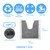 30 Pack Disposable Toilet Mats U-Shape Floor Protector from Urine Non-Slip
