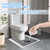 30 Pack Disposable Toilet Mats U-Shape Floor Protector from Urine Non-Slip