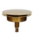 Westbrass Standard Trim for Cable Drive Bath Waste, Polished Brass, D50T-01