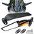 KAIQIVEM Large Motorcycle Mirrors Signal Stealth Mirrors for Ninja 500 ZX6R