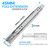 HOMANDS 10 Inch Soft Close Drawer Slides 4 Pairs (8pcs) Side Mount Rails- Heavy Duty Full Extension Ball Bearing –Drawer Slide Glides for Cabinet Kitchen, Dresser Runners - Draw Slides 100Lb Capacity