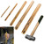 Brass Punch Set,5 Piece Brass Drift Pin Punch Set, 67003 Brass Drift Punch.