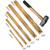Brass Punch Set,5 Piece Brass Drift Pin Punch Set, 67003 Brass Drift Punch.