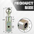 VONLX Gooseneck Hitch Ball 2-5/16" Gooseneck Hitch Replacement Ball Maximum Load Capacity 30,000 lbs Trailer Hitches Hi-Rise Ball