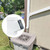 Rsoise Downspout Gutter Y Connector 3X4 Rain Gutter Downspout 1Pcs White