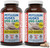 Yerba Prima Psyllium Husks Veg Caps, 400 Capsules (625mg) (Pack of 2) - Vegan, Non-GMO, Gluten Free, Colon Cleanser, Daily Fiber Supplement for Gut Health & Regularity