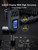 GROWNEER Digital Torque Screwdriver, 2.66-53.1 In-lb/0.3-6 Nm, 1/4'' Drive Inch Pound Torque Screwdriver Electrician with Buzzer & LED Indicator, 27 In 1 Torque Wrench Screwdriver Set, Black