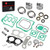 Piston & Ring Gasket Seal Top End Rebuild Kit STD Compatible with EZGO 4 Cycle Gas Golf Cart 350cc EH35C MCI Fuji Robin Engine 1996-2008