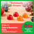 SmartyPants Organic Kids Multivitamin Gummies: Omega 3 (ALA), Beta Carotene, Vitamin B12, B6, A, K & Zinc for Immune Support, Biotin, Vegetarian, Three Fruit Flavors, 120 Count (30 Day Supply)