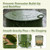 Metal Chicken Feeder No Waste - 20LB Large Chicken Feeder with 12 Ports & 4 Adjustable Heights Tripod Stand, Automatic Hanging Poultry Feeder, Rainproof for Backyard Chickens & Small Flocks