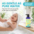 PURA D'OR All-in-One Calming Baby Wash & Shampoo for Sensitive Skin, 16oz