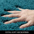 MIULEE Teal Bathroom Runner Rugs Soft Microfiber Bath Mat 24x48 Inch