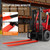 60" Pallet Forklift Extensions with Glove, Heavy Duty Forklift Fork Extensions Steel, 4000 Lbs Capacity, 4.5" - 5" Width,1 Pair, Easy Installation for Forklift Trucks, Red