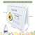 Pregnancy Calendar for Expecting Moms - Weekly Baby Growth Tracker with Fruit & Veg, Baby Size & Quotes & Development Facts, 76-Page Flip Calendar, Pregnancy Gifts for First Time Parents