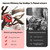 Dragro Upgraded Electric Pruning Shears Professional Cordless Electric Pruning Battery Powered, Tree Branch Pruner with 2 PCS Rechargeable 2 Ah Lithium Battery - 30mm (1.2inch) Cutting Diameter