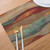Placemats Set of 6, Southwest Arizona Travertine Sandstone Non Slip Heat Resistant Linen Cloth Place Mats, Turquoise Stripes Washable Holiday Party Dining Table Mat for Farmhouse Home Kitchen Decor