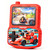 JJFUN Kids Handheld Game Console - Racing Car Theme with 220+ Classic Games, 3.5'' IPS Color Screen, Rechargeable Battery, Built-in Stand, Retro Gaming Device Ideal Gift for Boys Girls (Red)