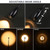 Reading Floor Lamp, 72" LED Dimmable Lamp with Gooseneck,Zoomable Spotlight