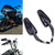 DREAMIZER Motorcycle Rear View Mirrors Handlebar Side Mirrors for Street Glide Road Glide Electra Glide CVO Sportster Road King Softail Fatboy Cruiser Touring - Black,Snake Eye
