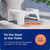 Squatty Potty Simple Curve Bathroom Toilet Stool 7 Inch - White
