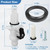 13168 Upgraded RV Toilet Water Valve Kit for Thetford Aqua Magic IV Toilets