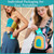 600 Pack Body Wipes Individually Wrapped(8" x 9.5"), Shower Wipes for Adult