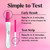 FIRST RESPONSE Comfort Check Pregnancy Test, 8 Count, Pink & White