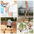 Knee Brace with Side Stabilizers for Knee Pain, Adjustable Knee Support