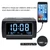 DreamSky Alarm Clock Radio for Bedrooms with Battery Backup